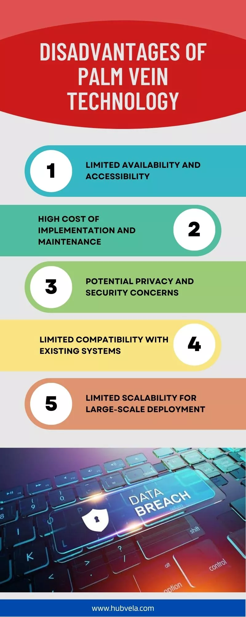 Disadvantages of Palm Vein Technology Infographic